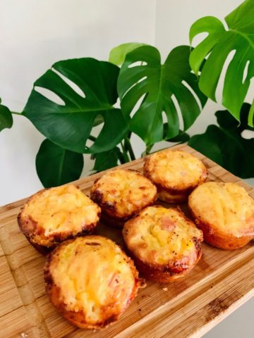 Sourdough Cheese and Bacon Popovers