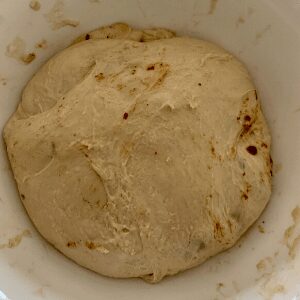 Coffee and Maple Syrup infused date sourdough bread