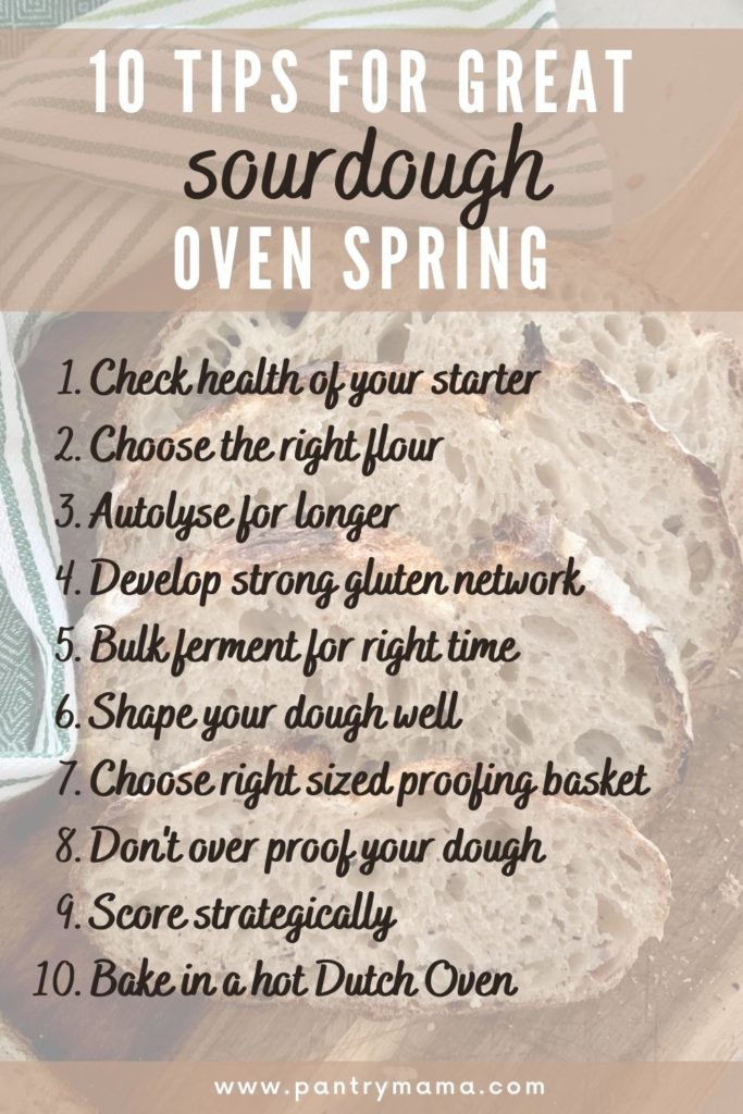 10 Tips for Best Sourdough Oven Spring