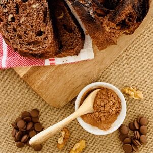 How to make chocolate sourdough bread