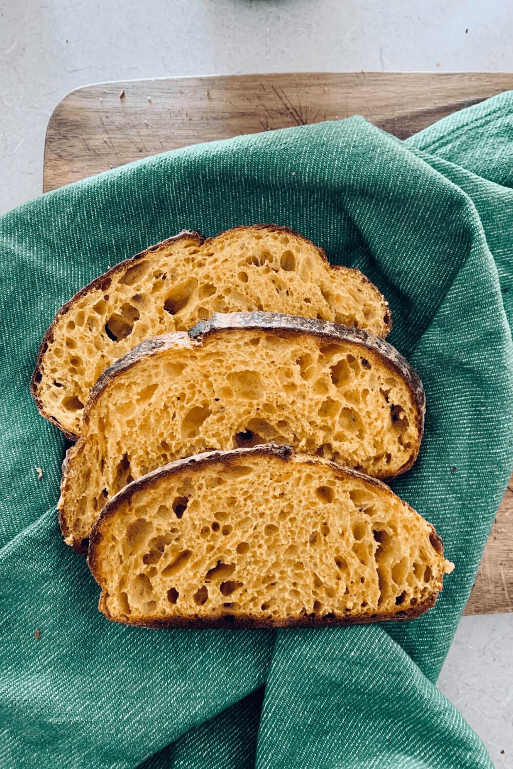 Flavored Sourdough - easy pumpkin bread