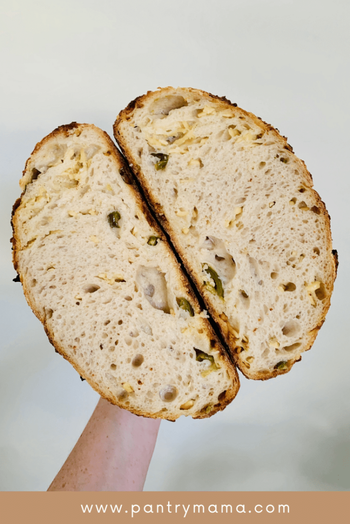 Jalapeno Cheddar Sourdough