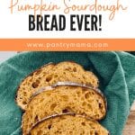 Easiest Pumpkin Sourdough Bread Ever