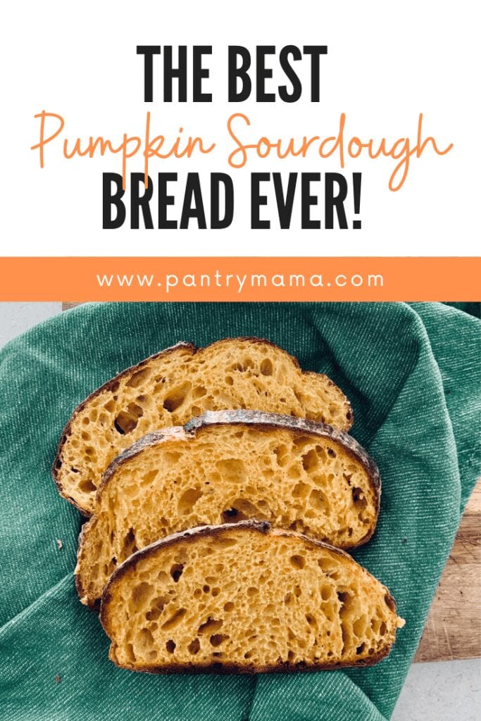 Easy Pumpkin Sourdough Bread
