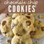 Sourdough Chocolate Chip Cookies - Pinterest Image