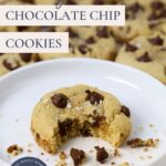 Sourdough Chocolate Chip Cookies - Pinterest Image