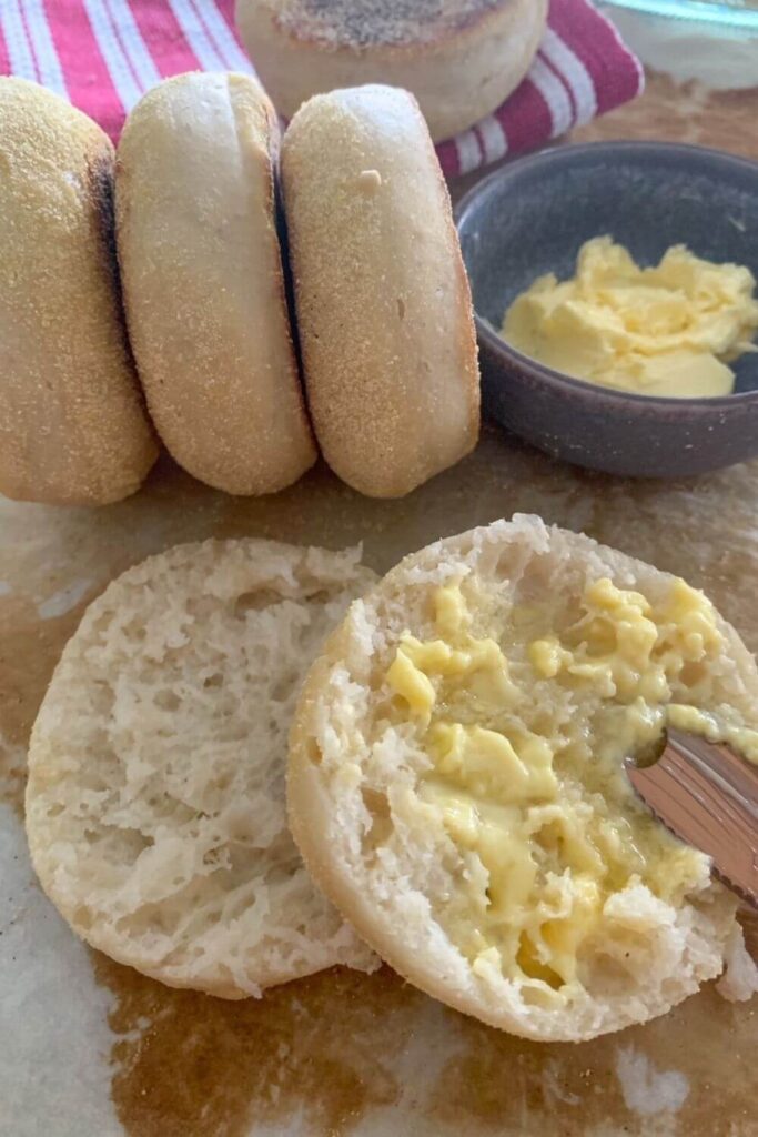 Recipe: Sourdough English Muffin Bread