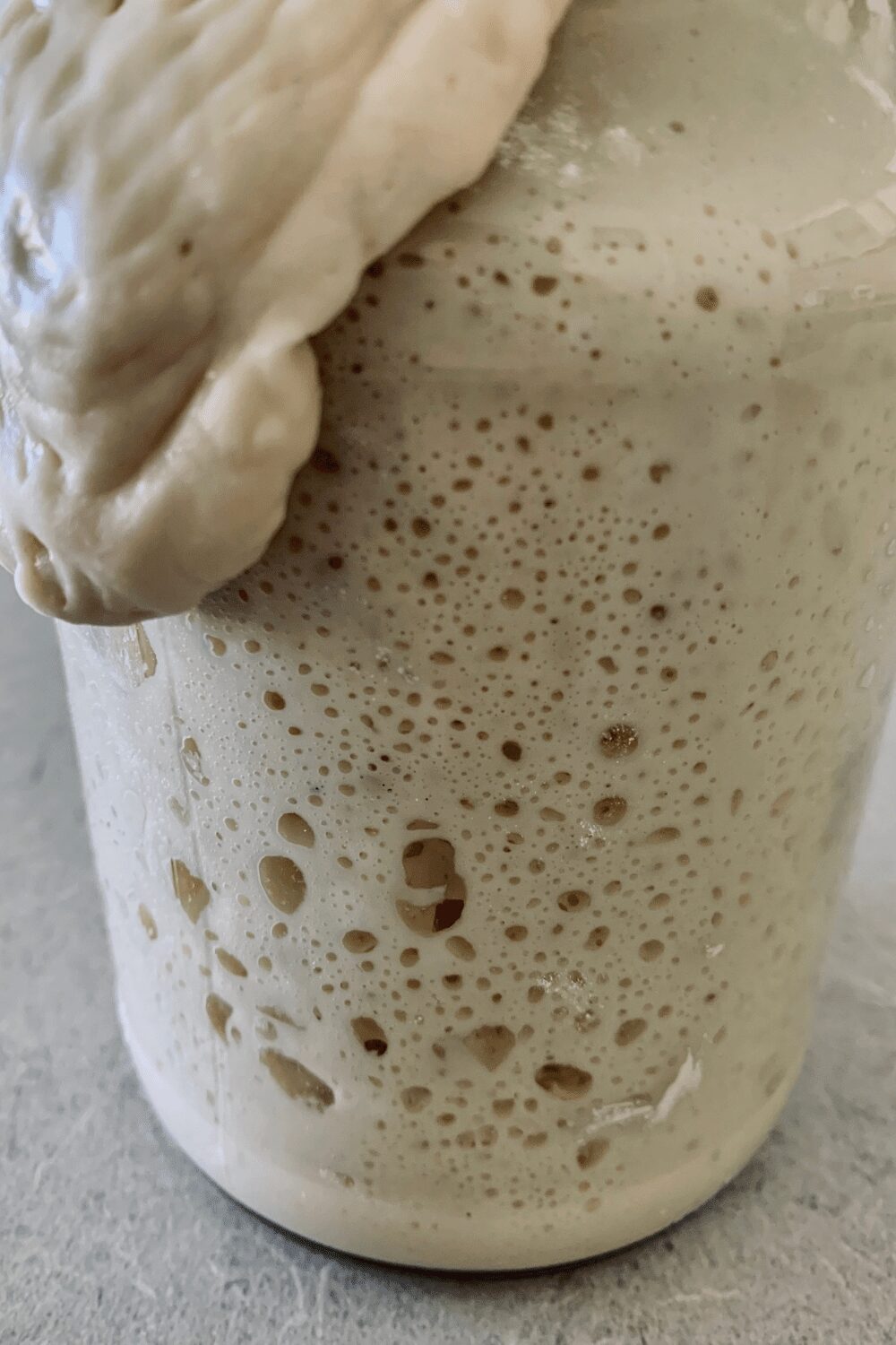 MAKING A SOURDOUGH STARTER