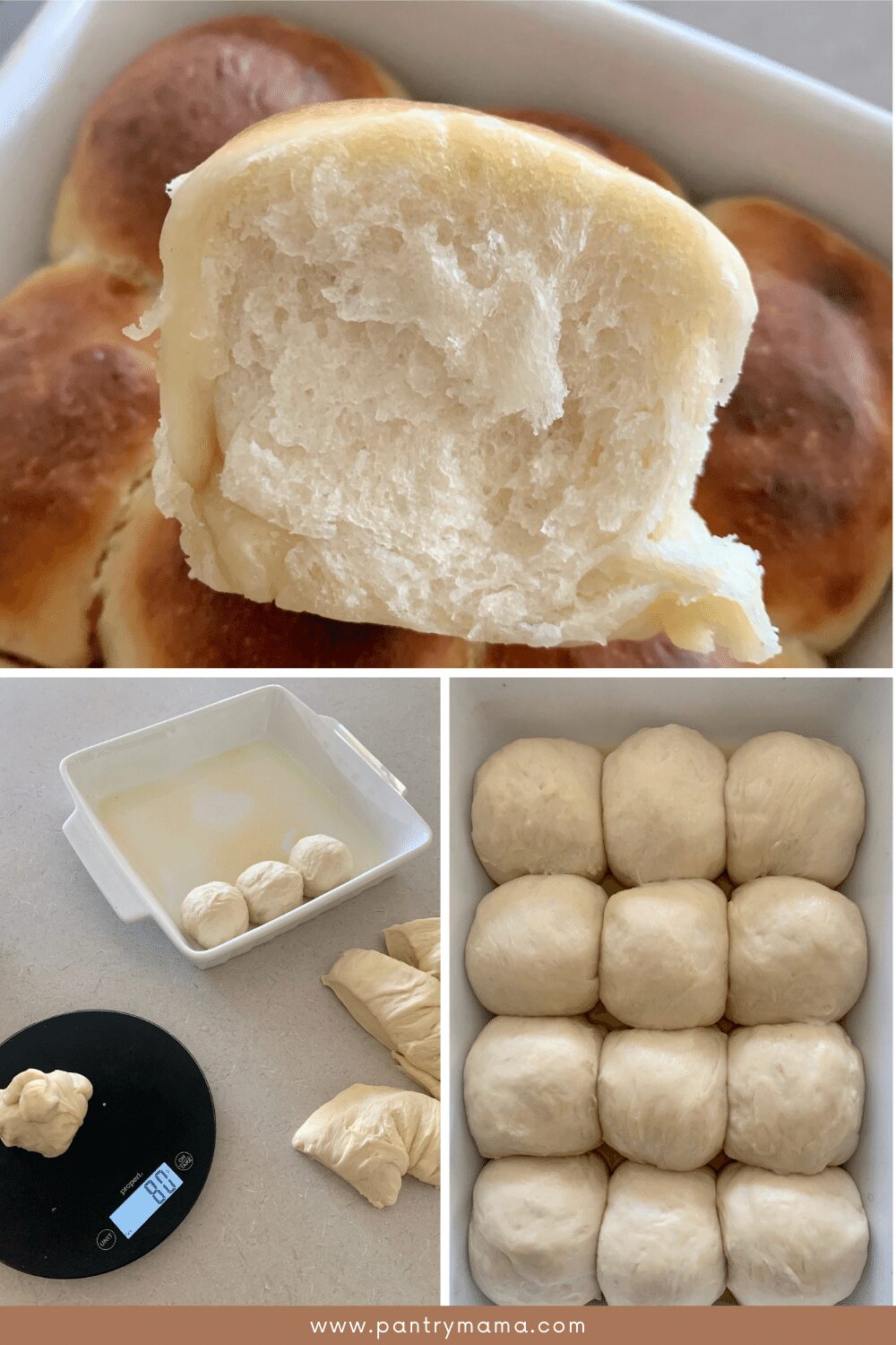 soft sourdough dinner rolls