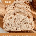 sourdough bread problems - a troubleshooting guide for sourdough bread