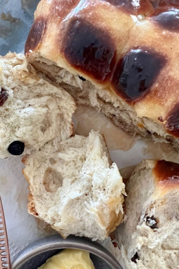 Sourdough Hot Cross Buns Recipe