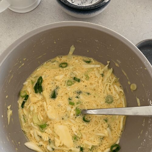 Sourdough Okonomiyaki Savory Japanese Pancakes The Pantry Mama