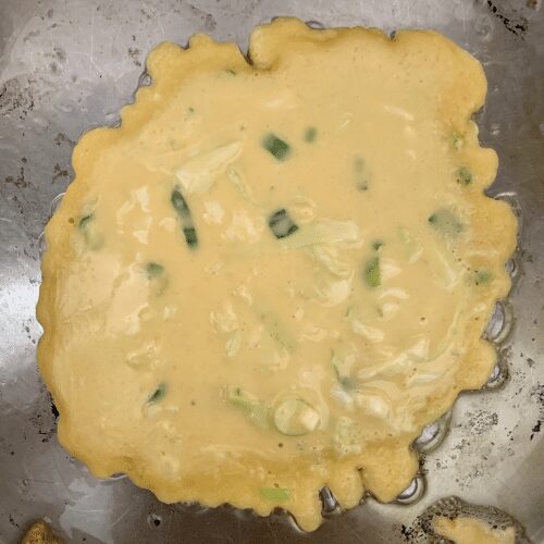 Sourdough Okonomiyaki Savory Japanese Pancakes The Pantry Mama