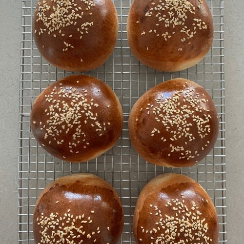 Sourdough Discard Hamburger Buns Recipe Quick Sourdough Buns {with