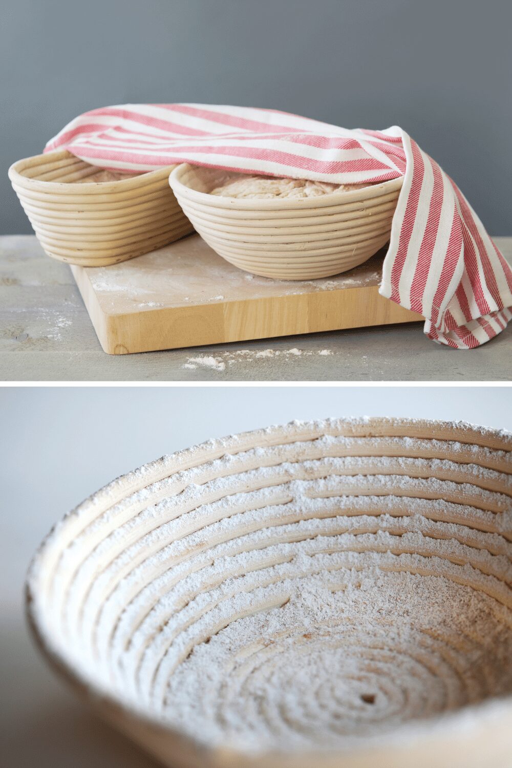 Bread Proofing Basket Set, Sourdough Bread Baking Supplies