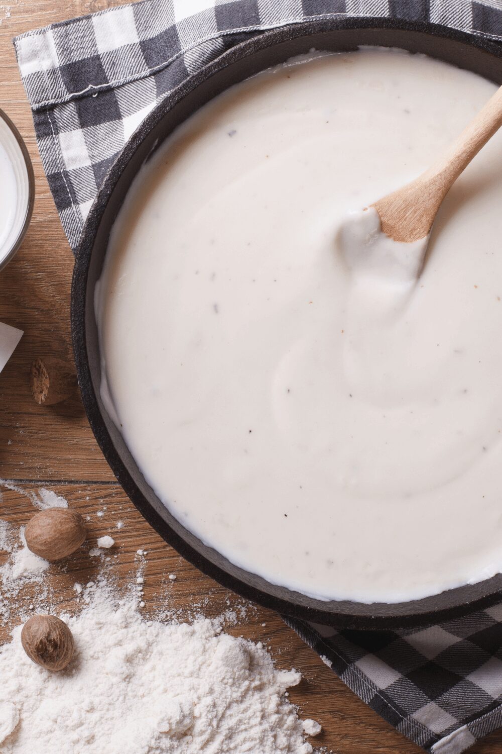 Sourdough Bechamel Sauce with Sourdough Starter