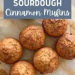 Sourdough Cinnamon Muffins - Pinterest Image