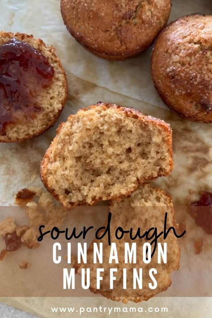 Sourdough Cinnamon Muffins