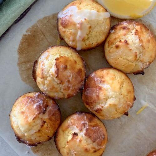 Sourdough Lemon Muffins-image