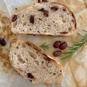 sourdough olive bread recipe
