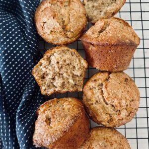 SOURDOUGH BANANA MUFFINS - RECIPE FEATURE IMAGE