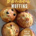 Sourdough Banana Muffins