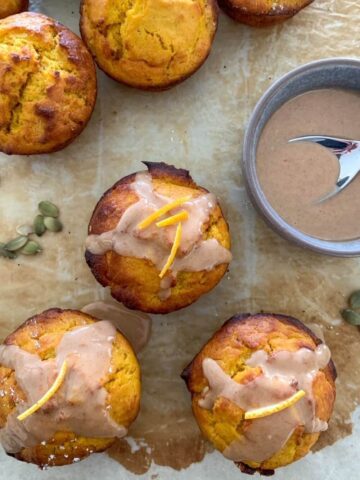 Sourdough Pumpkin Muffins