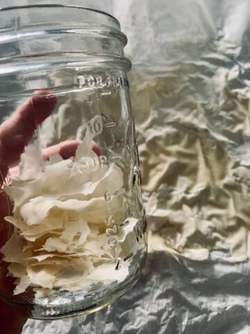 Dry sourdough starter