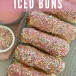 Sourdough iced buns