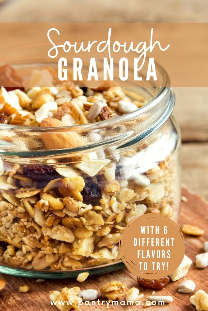 SOURDOUGH GRANOLA PINTEREST