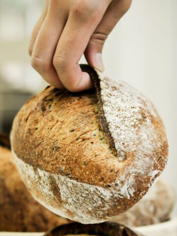 The perfect sourdough ear