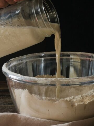 Adding Milk to Sourdough Bread