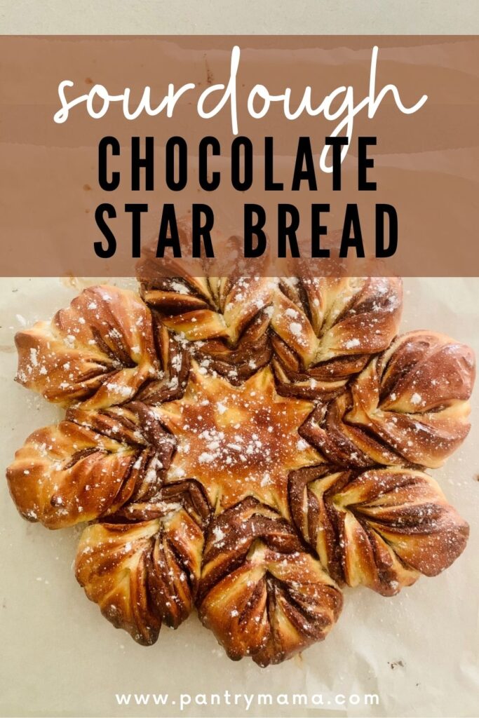 SOURDOUGH CHOCOLATE STAR BREAD