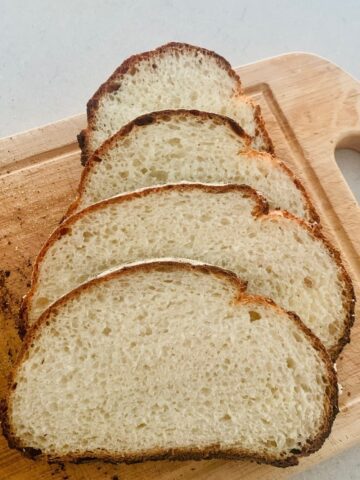 pane di casa vs sourdough bread - this sourdough pane di casa bread is a great everyday bread for breakfast or a quick dinner.