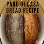 SOURDOUGH PANE DI CASA RECIPE - PINTEREST IMAGE