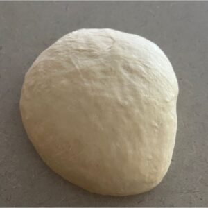 baked sourdough donut dough