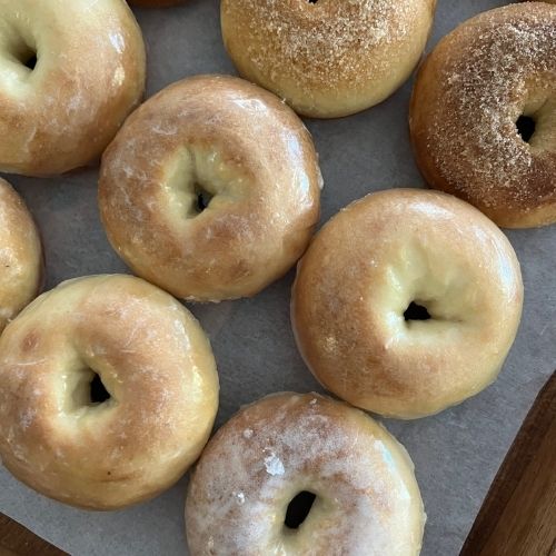 Eggless doughnut recipe, Basic donut, soft & light - Raks Kitchen
