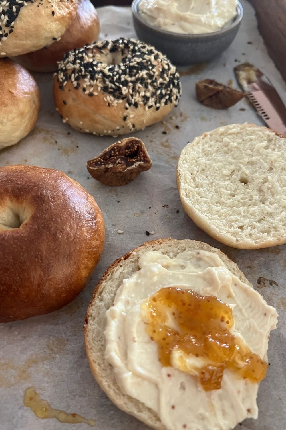 Easy Sourdough Bagels [instructions for discard + overnight] The Pantry Mama