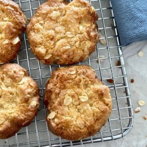 Sourdough Anzac Biscuits