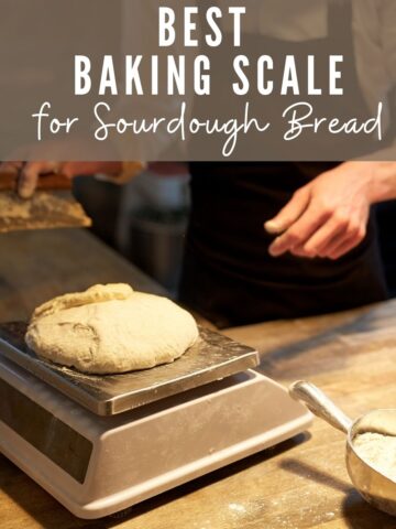 BEST BAKING SCALE FOR SOURDOUGH BREAD - PINTEREST IMAGE