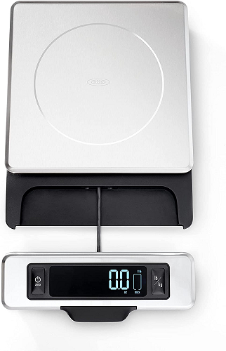 OXO Good Grips 11-Pound Stainless Steel Food Scale 
