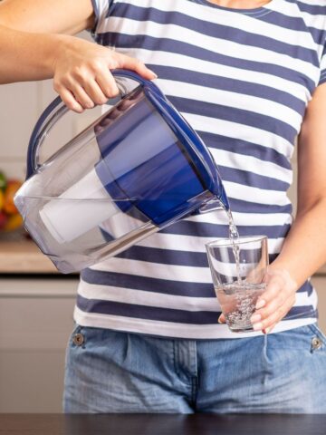 Can you use a brita water filter jug for sourdough bread?