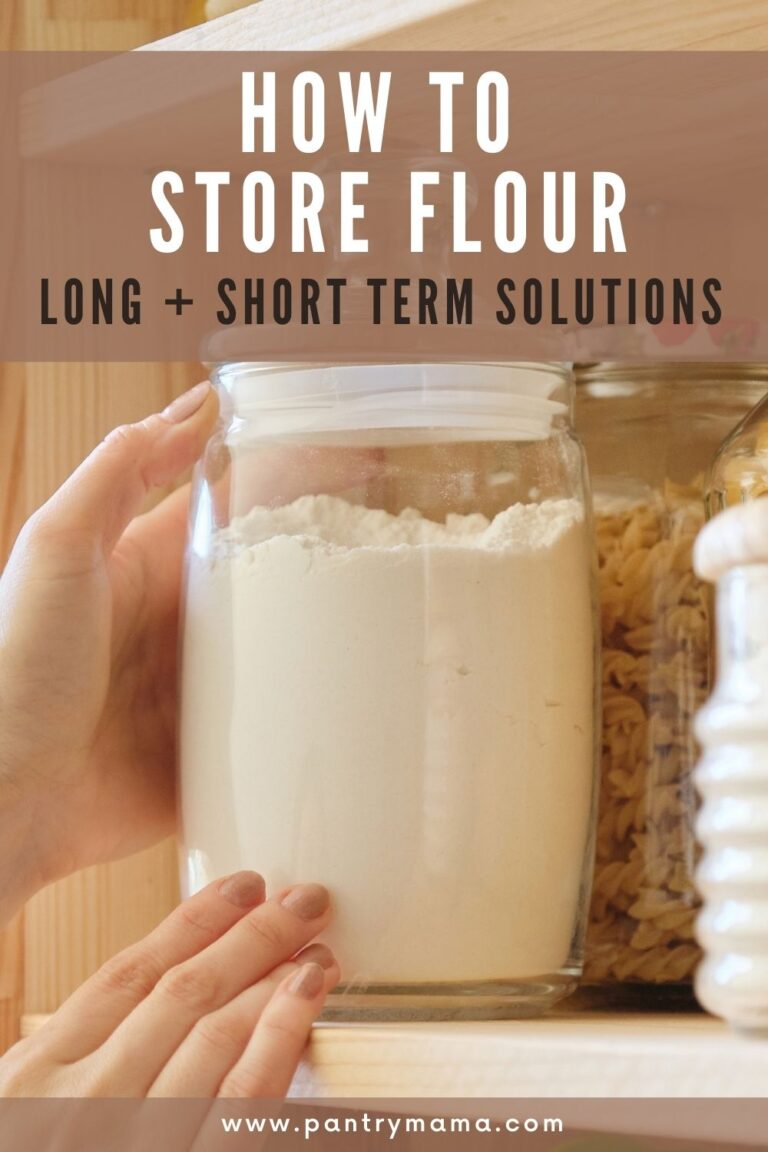 How to Properly Store Flour [Short and Long Term Solutions] The