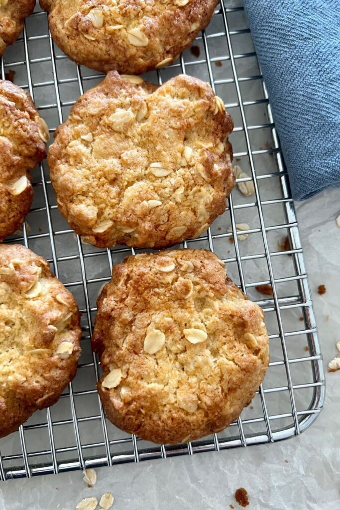 Sourdough discard recipe - Sourdough Anzac Biscuits