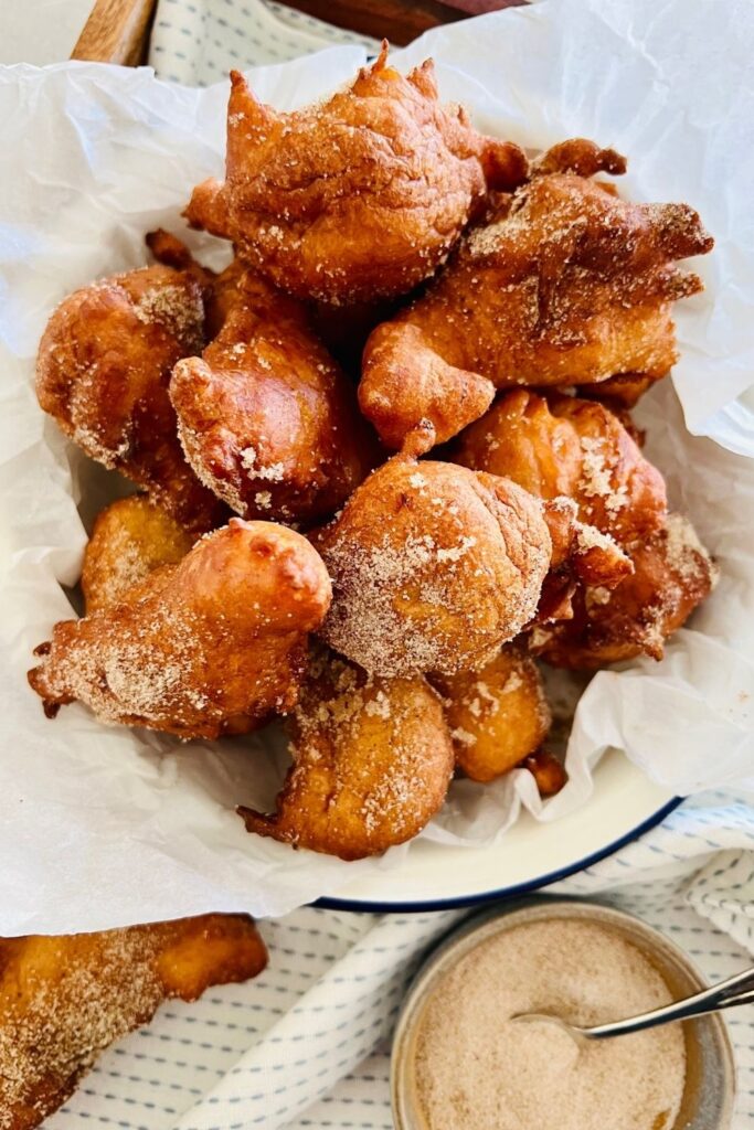 Sourdough Banana Fritters