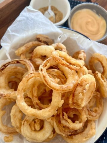 Sourdough Onion Rings