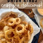 Sourdough Onion Rings - Pinterest Image