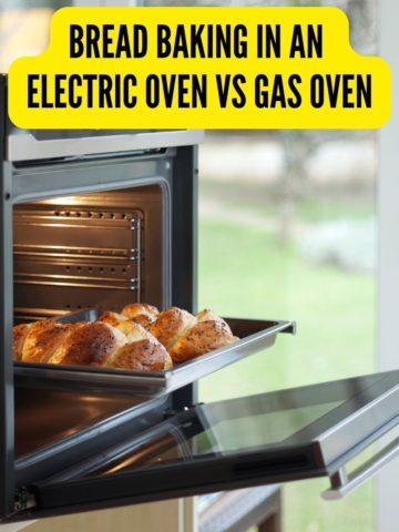BREAD BAKING IN AN ELECTRIC OVEN VS GAS OVEN