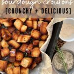 SOURDOUGH CROUTONS - PINTEREST IMAGE