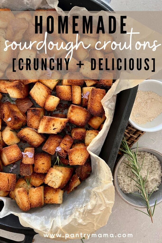 SOURDOUGH CROUTONS - PINTEREST IMAGE